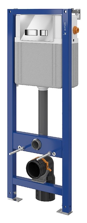 Set B79 Aqua 22 MECH QF, Bedieningsknop MOVI Chroom Glans S701-330